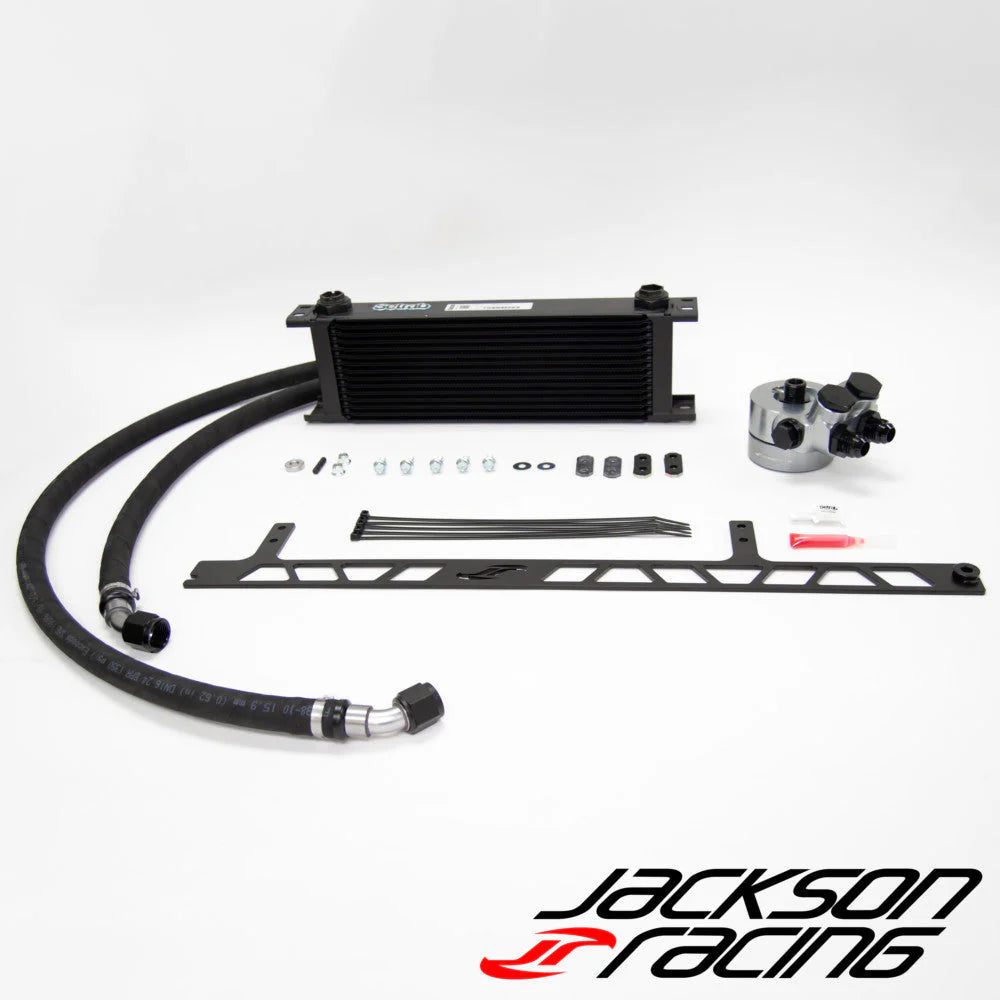 Jackson Racing 2022 GR86/BRZ Track Engine Oil Cooler Kit NA (NO SHROUD)
