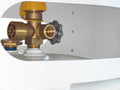 200LB ASME TANK W/VALVES GAUGE & LID