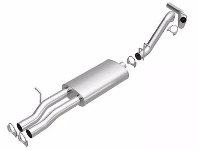 BRE EXHAUST silver exhaust