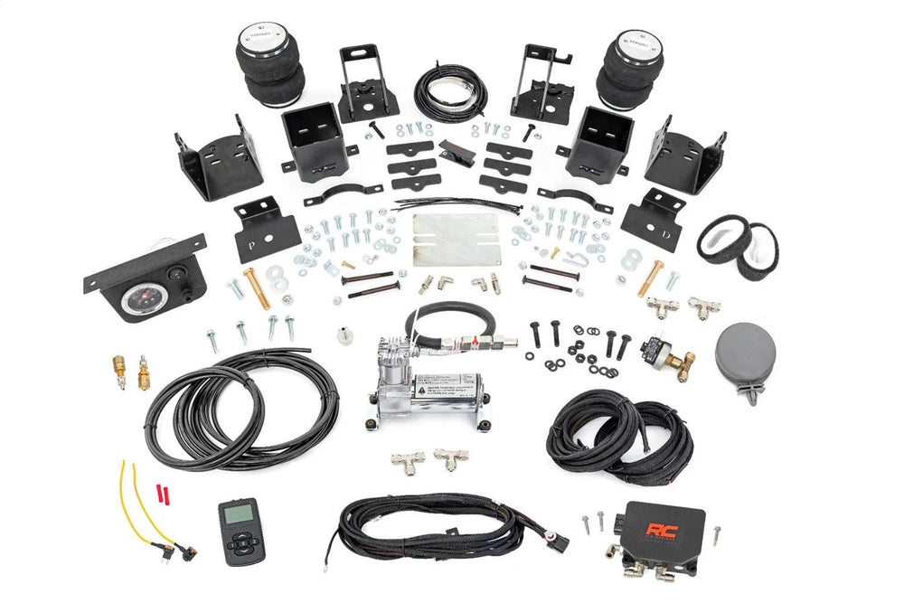 Air Spring Kit w/compressor Wireless Controller 3-6 Lifts Ford F-250/F-350 Super Duty (05-16)