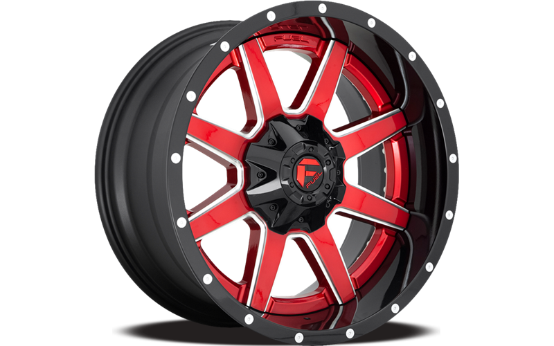 D250 22X12 5X5.0/5.5 GL-RED -44MM