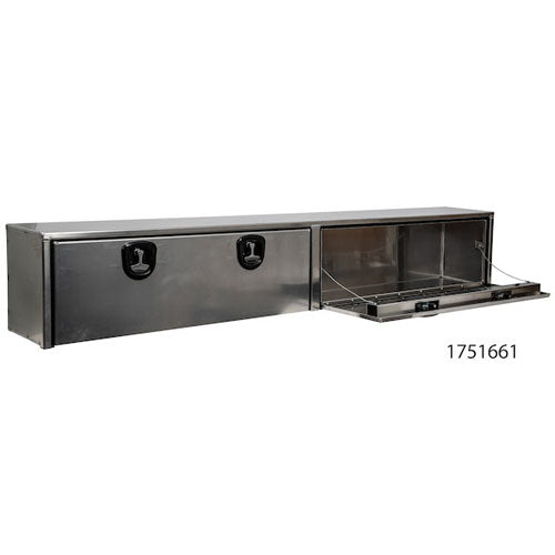 16X13X96 INCH SMOOTH ALUMINUM TOPSIDER TRUCK BOX