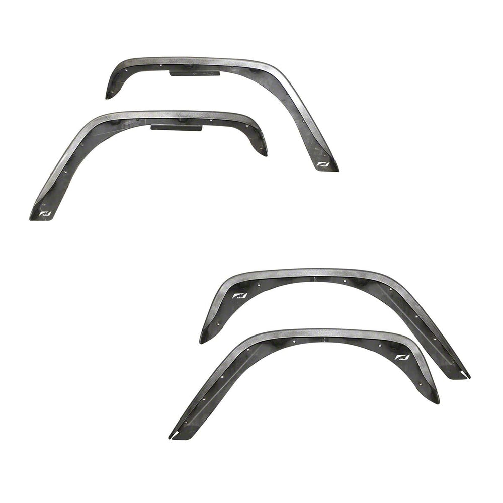 FOR PRICING ONLY USE COMPONENTS: MB1075 MB1076 Jeep JK Fenders Front And Rear Package Crusher Series 07-18 Wrangler Jk Motobilt CLARIFY WHICH PART IS BEING REQUESTED