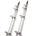 TELE-OUTRIGGER, 1-1/8 SILVER/SILVE