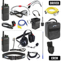Rugged Radios NASCAR and IMSA Racing Comm System NASCAR / RDH16 / Black