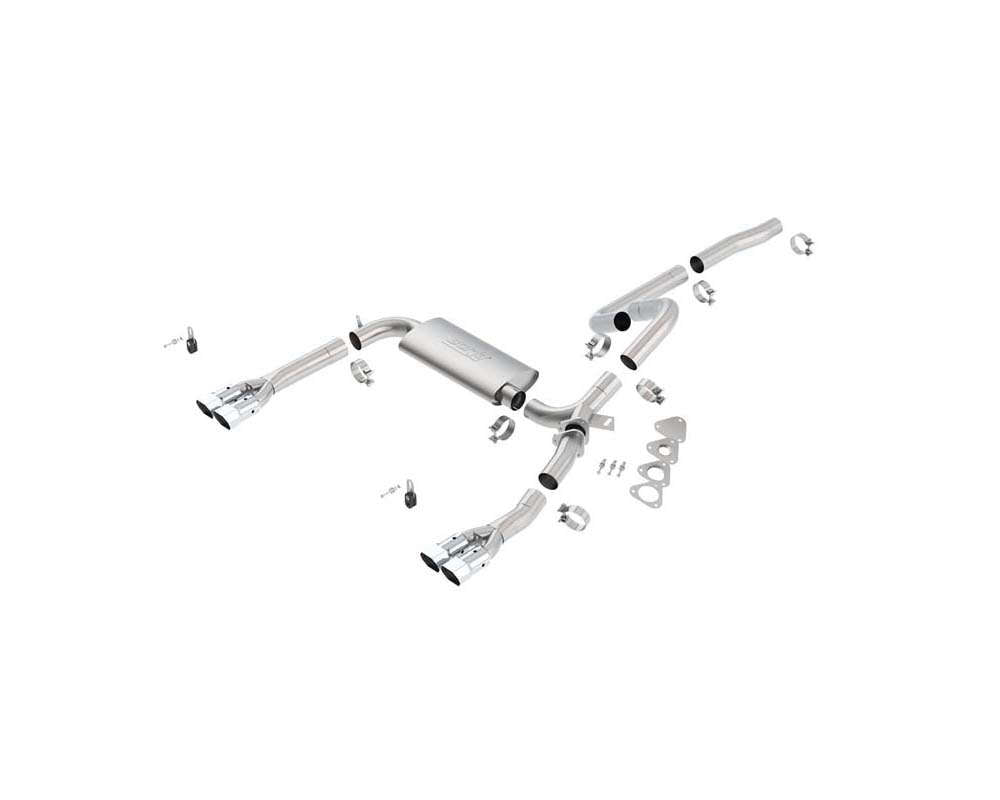 9395 TRANS AM/FIREBIRD/CAMARO 5.7L V8 RWD (SINGLE C)SPLIT REAR CBACK SYSTEM 3IN ADJ SYSTEM