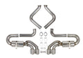 Hooker black axle-back exhaust