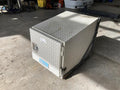 UNDERBODY TOOLBOX 18X18X48 DIAMOND PLATE SINGLE DOOR
