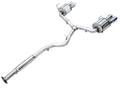 AWE Tuning 2022+ VB Subaru WRX Track Edition Exhaust - Chrome Silver Tips