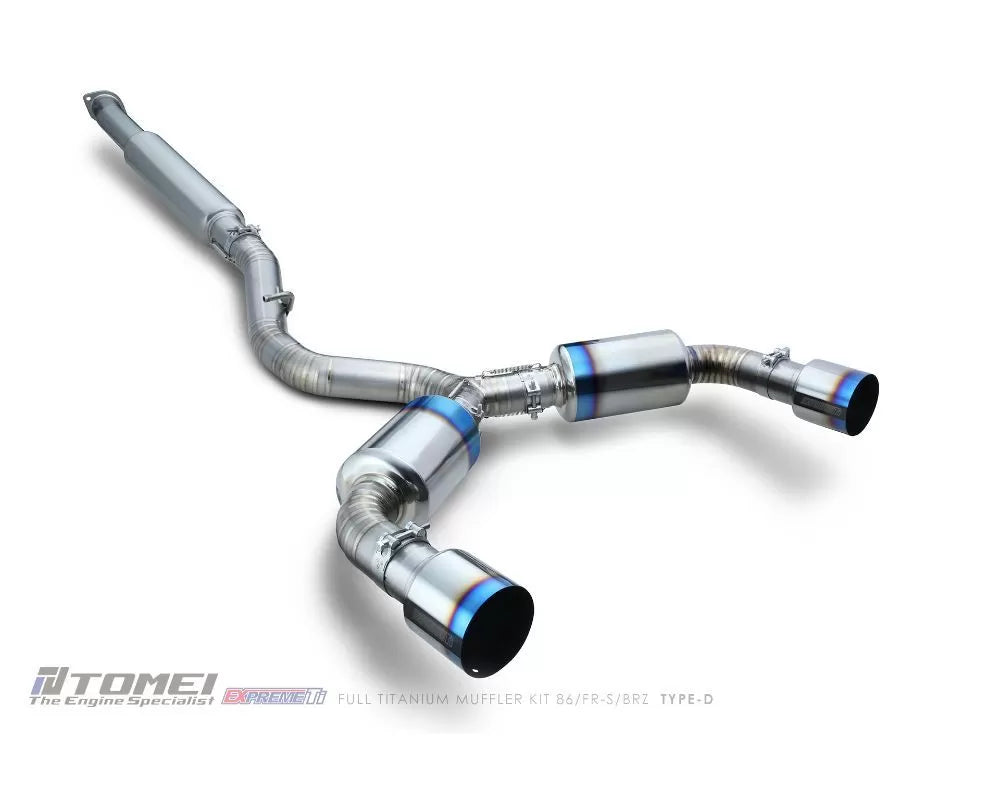 FULL TITANIUM MUFFLER KIT EXPREM Ti 86 FR-S BRZ TYPE-D