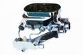 LEED Brakes Manual Front Kit with Plain Rotors and Zinc Plated Calipers