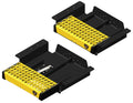 WTS 24IN EXTRA DEEP RETRACTABLE STEP XP3 BLK PWDR COAT/XP7 SFTY YLW PWDR COAT NONSLIP GRIP STRUT
