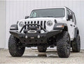 ~(95 lbs. 75X20X13)~ Destroyer Full-Width Front Bumper w/ Bull Bar