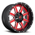 D250 22X12 8X170 GL-RED -44MM
