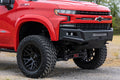 High Clearance Front Bumper LED Lights Skid Plate Chevy Silverado 1500 (19-22)