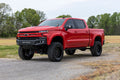 High Clearance Front Bumper LED Lights Skid Plate Chevy Silverado 1500 (19-22)