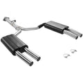 Force Ii Cat-Back Exhaust System Fits 1986-1990 Chevrolet Corvette With 5.7L Engine Mild Sound Flowmaster