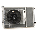Radiator Dbl 29x18 W/Oil Cooler Fan w/ Fill Neck