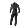 OMP Tecnica Hybrid Overall Fia 8856-2018 Black / Silver Sz 44