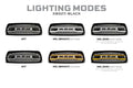 XBG LED GRILLE: DODGE RAM HD (13-18