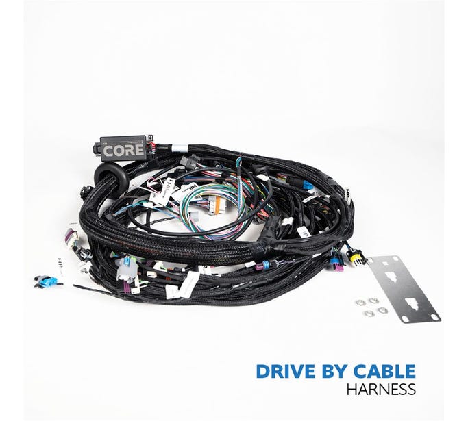 Terminated Gen3 Drive-By-Cable LSX CORE ECU Harness