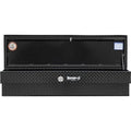 13X16X87 INCH GLOSS BLACK DIAMOND TREAD ALUMINUM LOSIDER TRUCK BOX