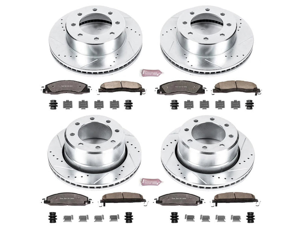 Power Stop 11-12 Ram 3500 Front & Rear Z23 Evolution Brake Kit