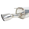 Invidia 14-15 Honda Civic Si K24 Coupe Q300 Rolled Stainless Steel Tip Cat-back Exhaust