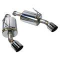 REMARK 14+ Infiniti Q50 Axleback Exhaust w/Mufflers - Stainless Double Wall Tip
