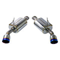 REMARK 14+ Infiniti Q50 Axleback Exhaust w/Mufflers - Stainless Double Wall Tip