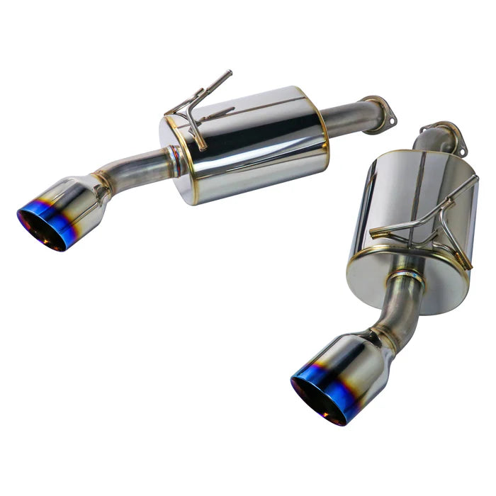REMARK 14+ Infiniti Q50 Axleback Exhaust w/Mufflers - Stainless Double Wall Tip