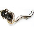 Invidia 02-07 WRX/STi Polished Divorced Waste Gate Downpipe with High Flow Cat