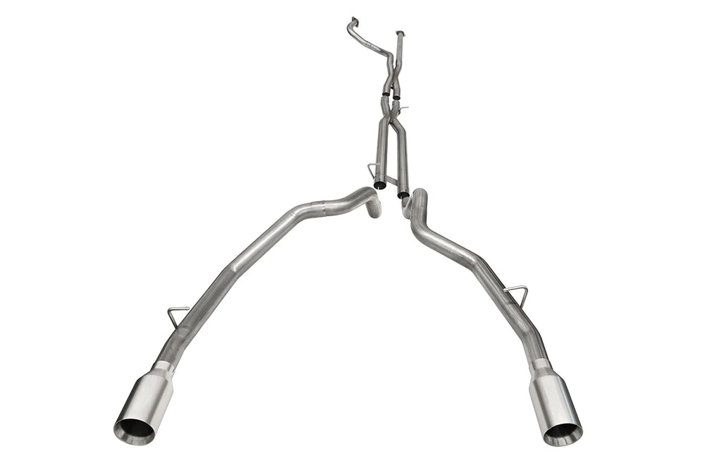 Corsa 2021-2024 Dodge Ram TRX Crew Cab Resonator/Muffler Delete X-Pipe