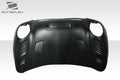 2002-2006 Mini Cooper / Cooper S R50 R53 2005-2008 Cooper convertible R52 Duraflex Racer Hood - 1 Piece