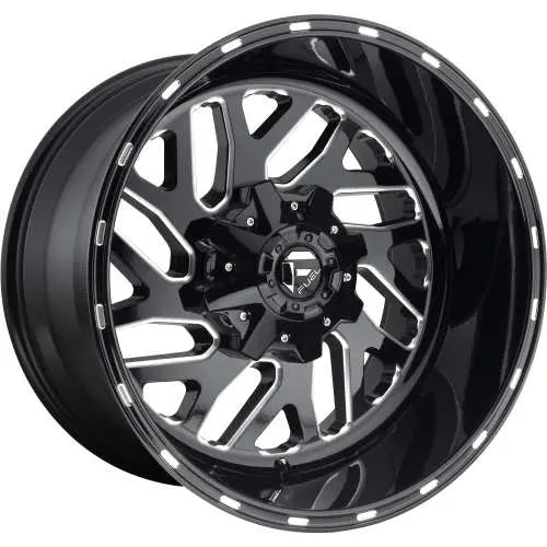 Fuel Wheels black auto part