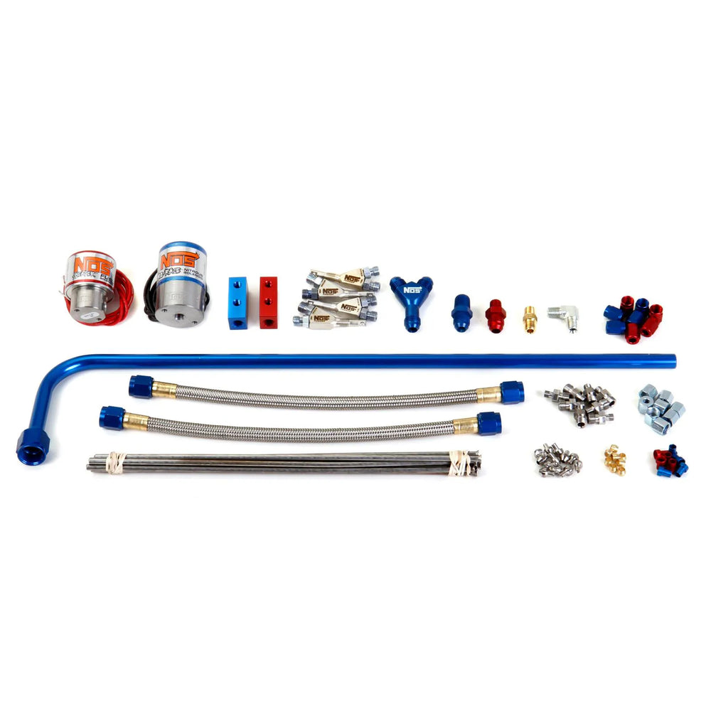 Pro Race Fogger Professional Nitrous System -4 Cylinder,Soft Plume Nozzles Pro Race Fogger Professional Nitrous System W/Stainless Soft Plume Nozzles Without Bottle NOS