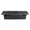 71IN X 20W X 19D CAM LOCKER TOOLBOX W/RAIL DEEP AND WIDE