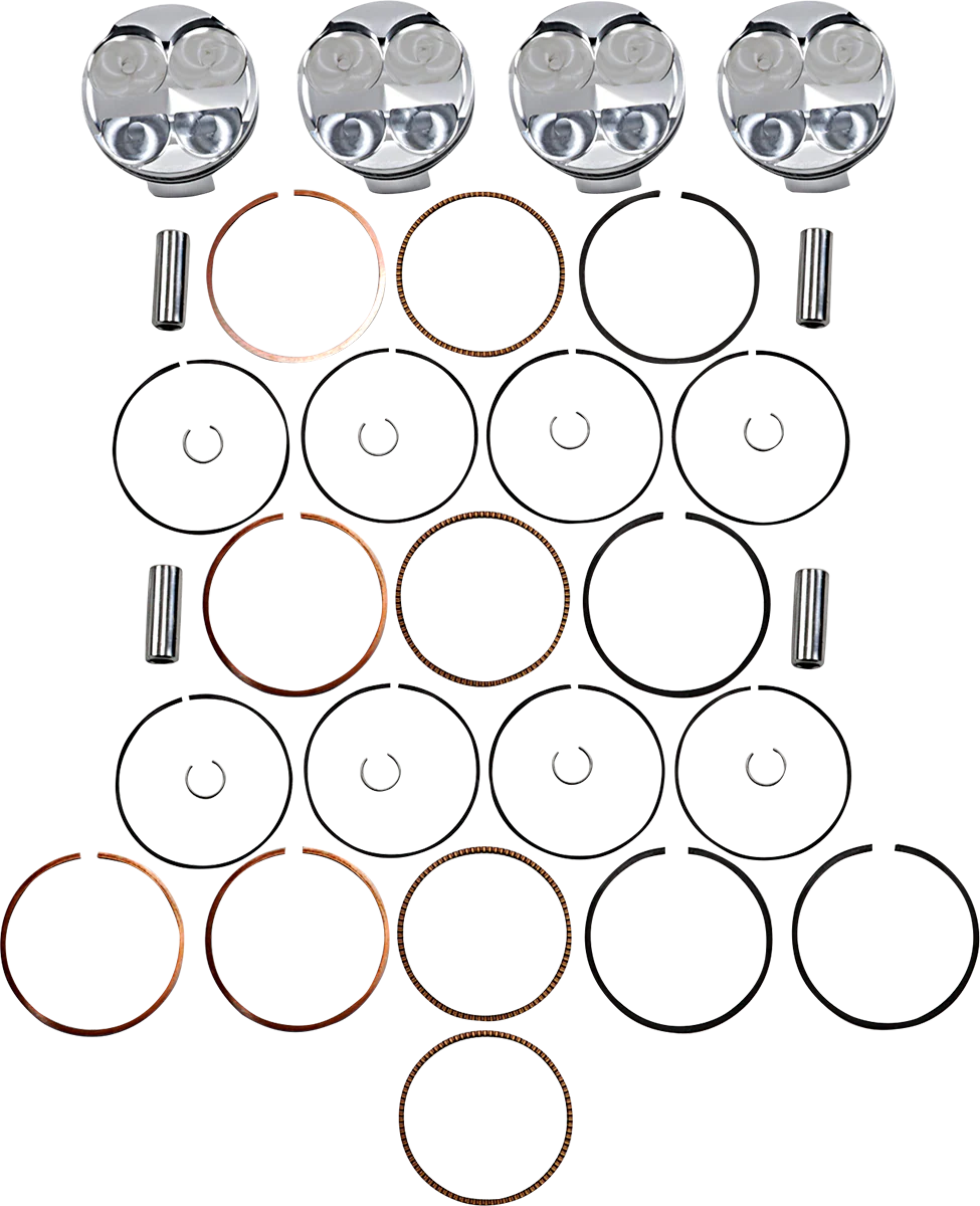 JE Pistons Suzuki GSXR 1000 K9 Piston Kit