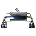 Remark cat-back exhaust installed view