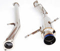 Invidia 02-07 WRX/STi 76mm N1 RACING Titanium Tip Cat-back Exhaust