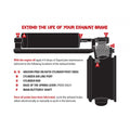 ~(14 lbs. 16X10X6)~ EXHAUST BRAKE-PRXB ISB IN-LINE