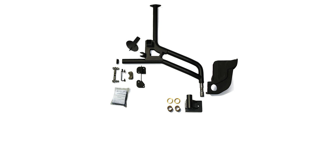 ~(100 lbs. 45X35X9)~ JK Tire Carrier - AEV Bumper