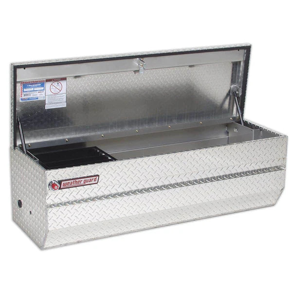 55 X 20 X 19IN ALUMINUM ALLPURPOSE CHEST COMPACT 12.0 CU FT CLEAR FINISH