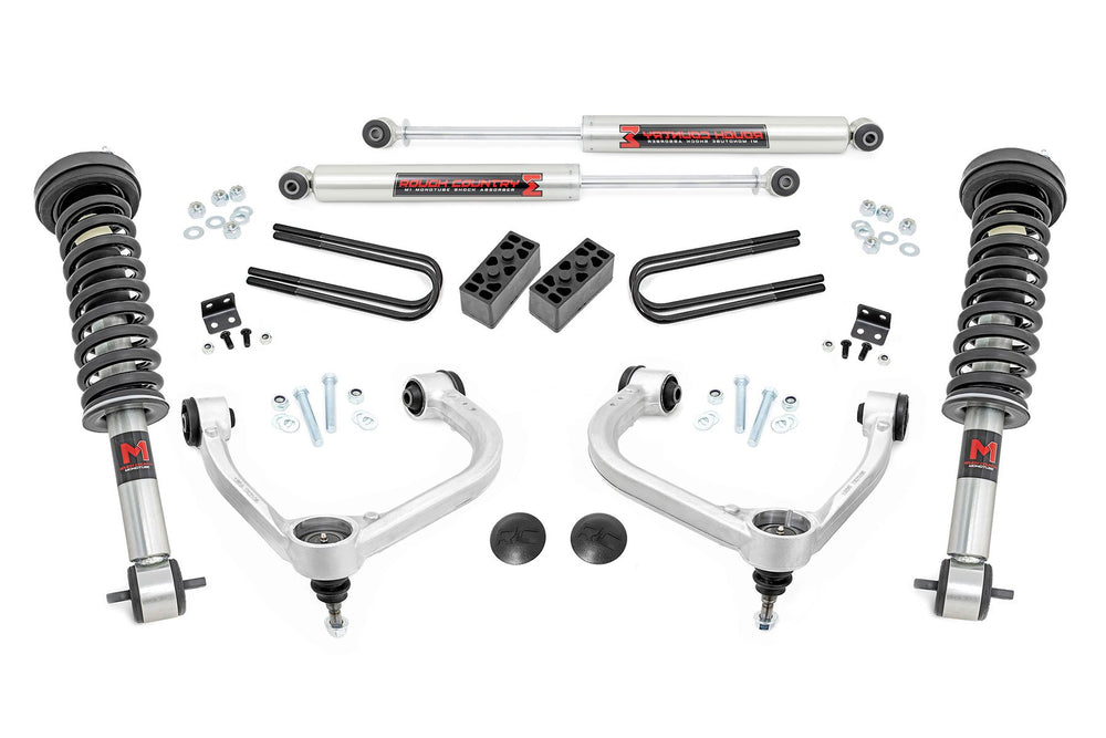 3 Inch Lift Kit Forged UCA N3 Struts Ford F-150 4WD (2023)
