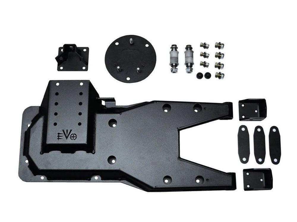 EVO Manufacturing black auto part