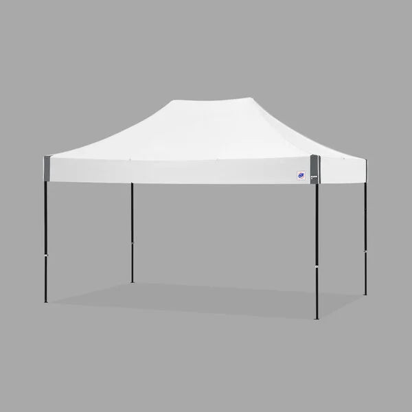 ECLIPSE 15FT(4.5M) STL SHELTER BLACK FRAME & WHITE TOP