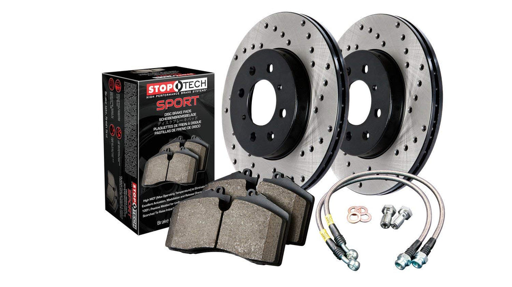 Sport Axle Pack Drilled Rotor, 4 Wheel