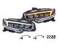 XB LED Headlights: Honda Civic (16-21)(Gen II / Pair)