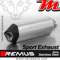 Remus slip-on exhaust