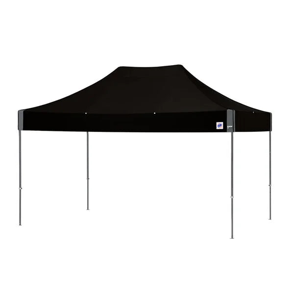 ECLIPSE 15FT(4.5M) STL SHELTER STEEL GRAY FRAME & BLACK TOP